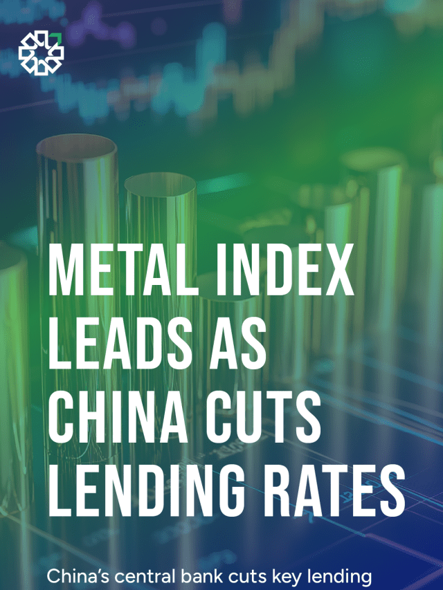 Metal Index Leads as China Cuts Lending Rates