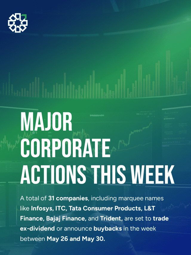 Major Corporate Actions This Week (May 26-30)