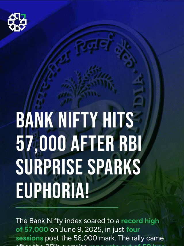 Bank Nifty Hits 57,000 After RBI Surprise Sparks Euphoria!