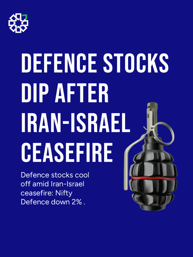 Defence Stocks Dip After Iran-Israel Ceasefire