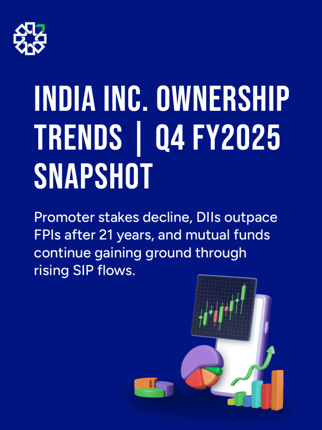 India Inc. Shareholding Report – Q4 FY2025 | Promoters, DIIs, FPIs & Retail Trends | NSE-Based Ownership Data