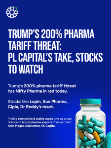 Trump Pharma Tariffs: Impact on Lupin, Sun Pharma, Dr Reddy’s