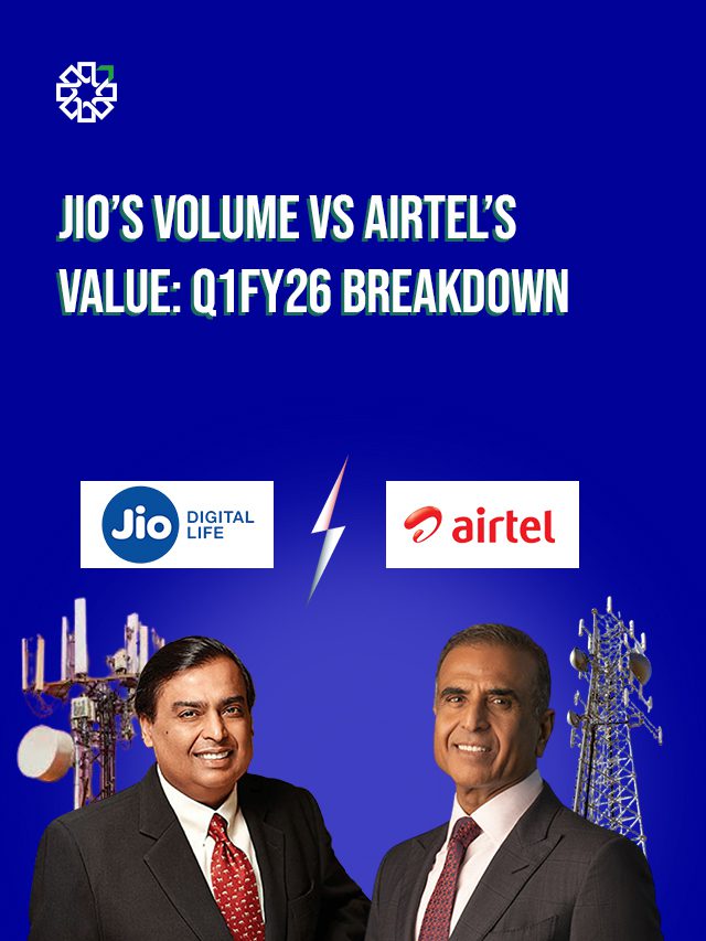 Jio vs Airtel Q1FY26: Growth vs Margin, Who’s Ahead?