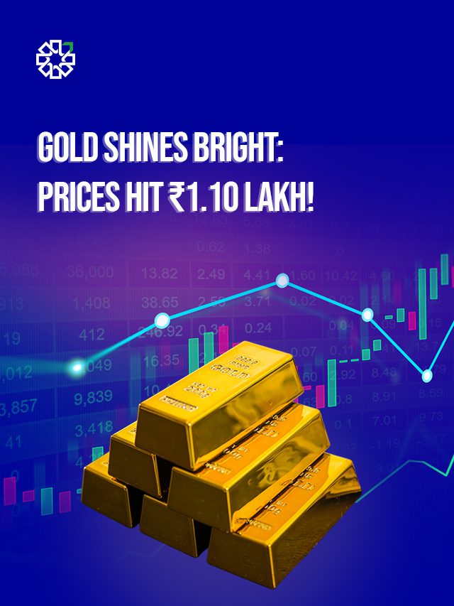 Gold prices hit record ₹1.10 lakh per 10 gram