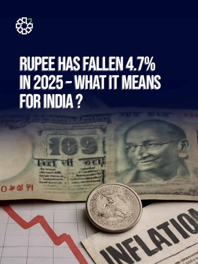 Rupee falls 5% in 2025