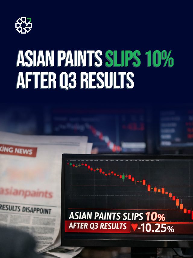Asian Paints Falls 10% After Q3 Results: What Went Wrong?