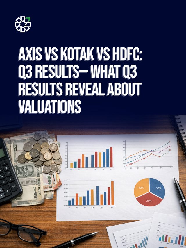 Axis vs Kotak vs HDFC Q3 Results Compared: Profits, Margins & Valuations