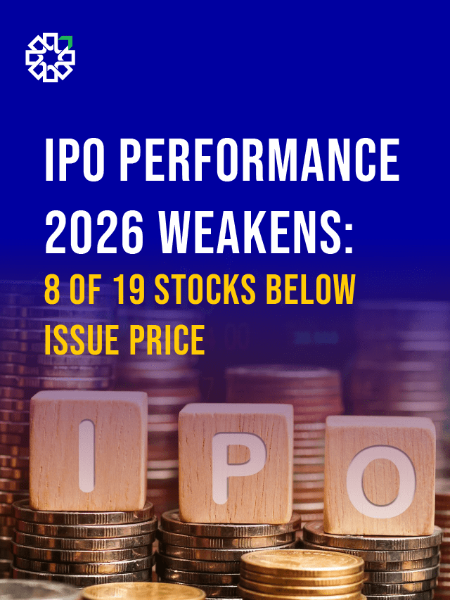 IPO Performance 2026 Weakens: 8 of 19 Stocks Below Issue Price