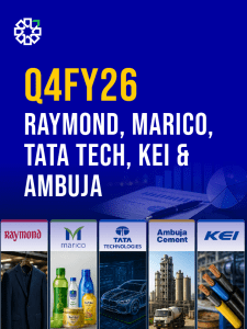 Q4FY26 Results Highlights Raymond, Marico, Tata Tech, Ambuja & KEI Earnings_Thumbnail