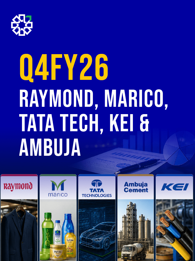 Q4FY26 Results Highlights: Raymond, Marico, Tata Tech, Ambuja & KEI Earnings