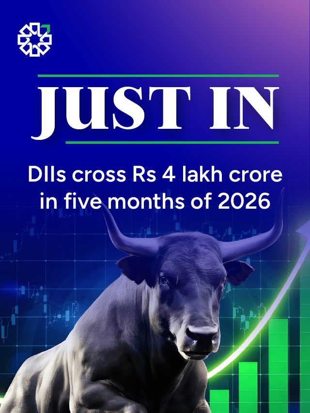 DIIs Cross ₹4 Lakh Crore Equity Investment Mark in 2026 | PL Capital