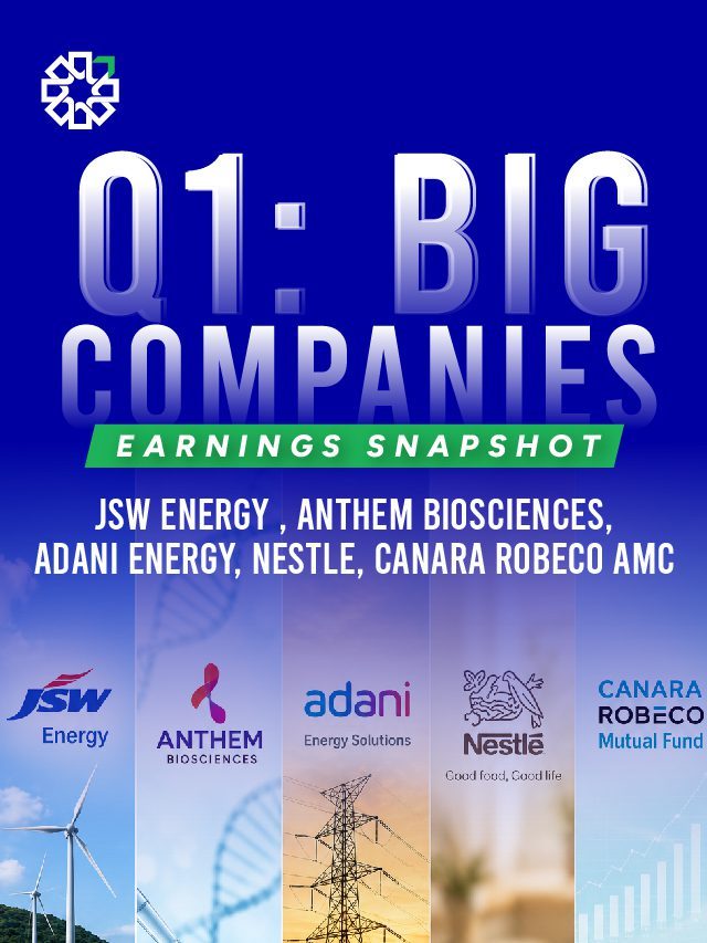 Q1 Earnings Snapshot: JSW Energy, Nestlé & More | PL Capital