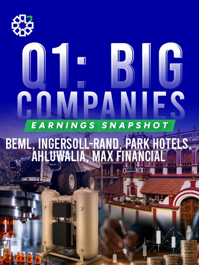 Q1FY27 Earnings Snapshot: BEML, Max Financial & More | PL Capital