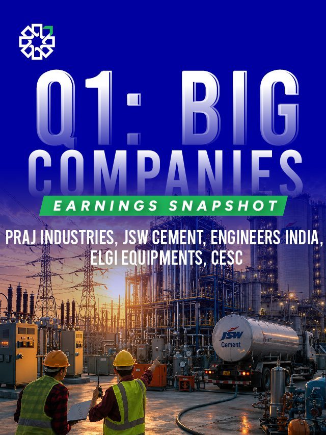 Q1FY27 Earnings Snapshot: Praj, JSW Cement & More | PL Capital