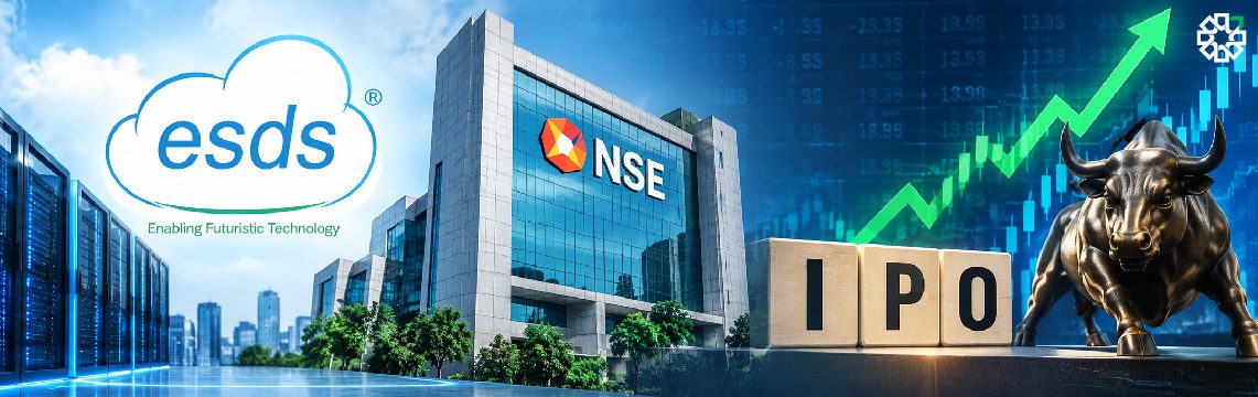 ESDS Listing Price - Stock Debuts 76% Above IPO Price on NSE