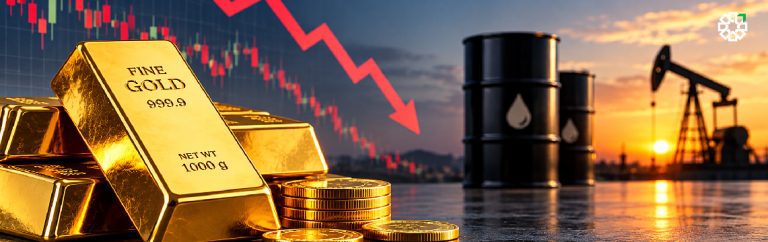 Oil Prices Slip as Supply Rises, Gold Gains on Fed Rate Bets